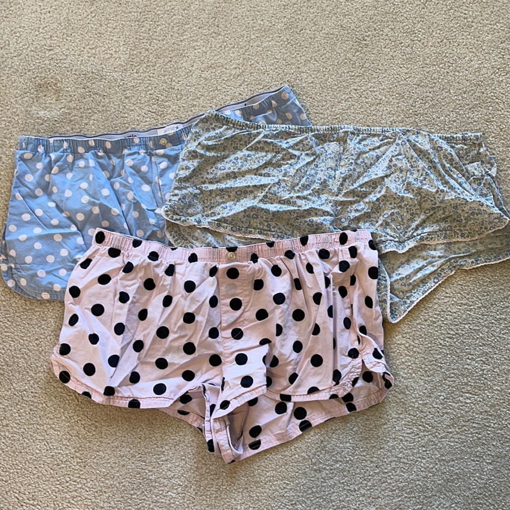 Aerie Sleep Shorts - 3 Pair